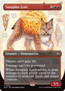 Sunspine Lynx (Borderless) [Bloomburrow] Foil
