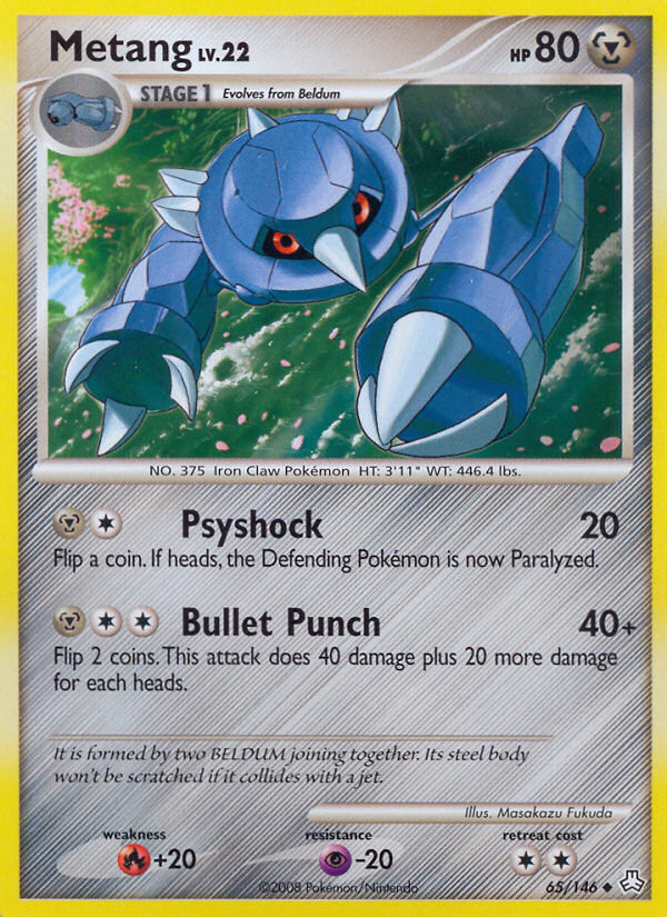 Metang (65/146) [Diamond & Pearl: Legends Awakened] Reverse Holofoil