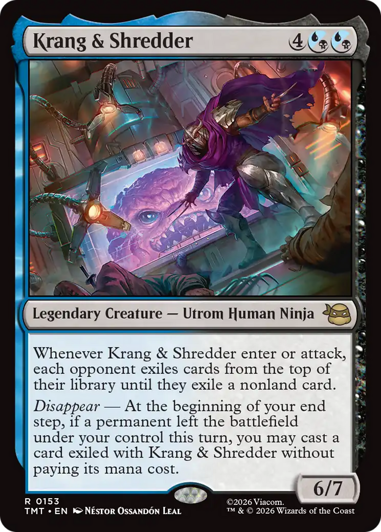 Krang & Shredder [Teenage Mutant Ninja Turtles] Foil