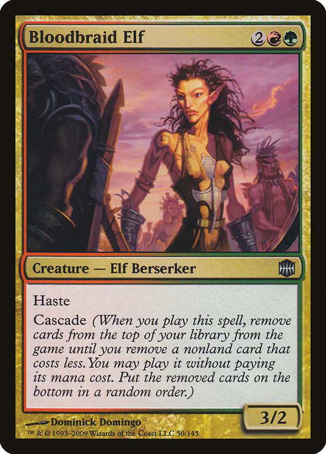 Bloodbraid Elf [Alara Reborn] Foil