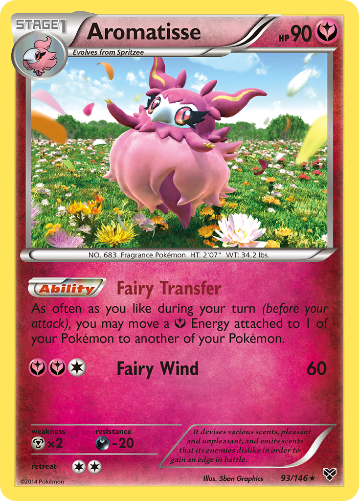 Aromatisse (93/146) [XY: Base Set] Reverse Holofoil