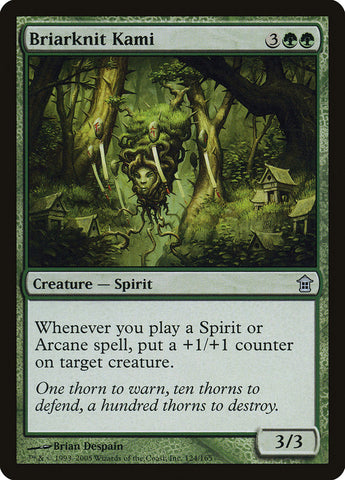 Briarknit Kami [Saviors of Kamigawa] Foil