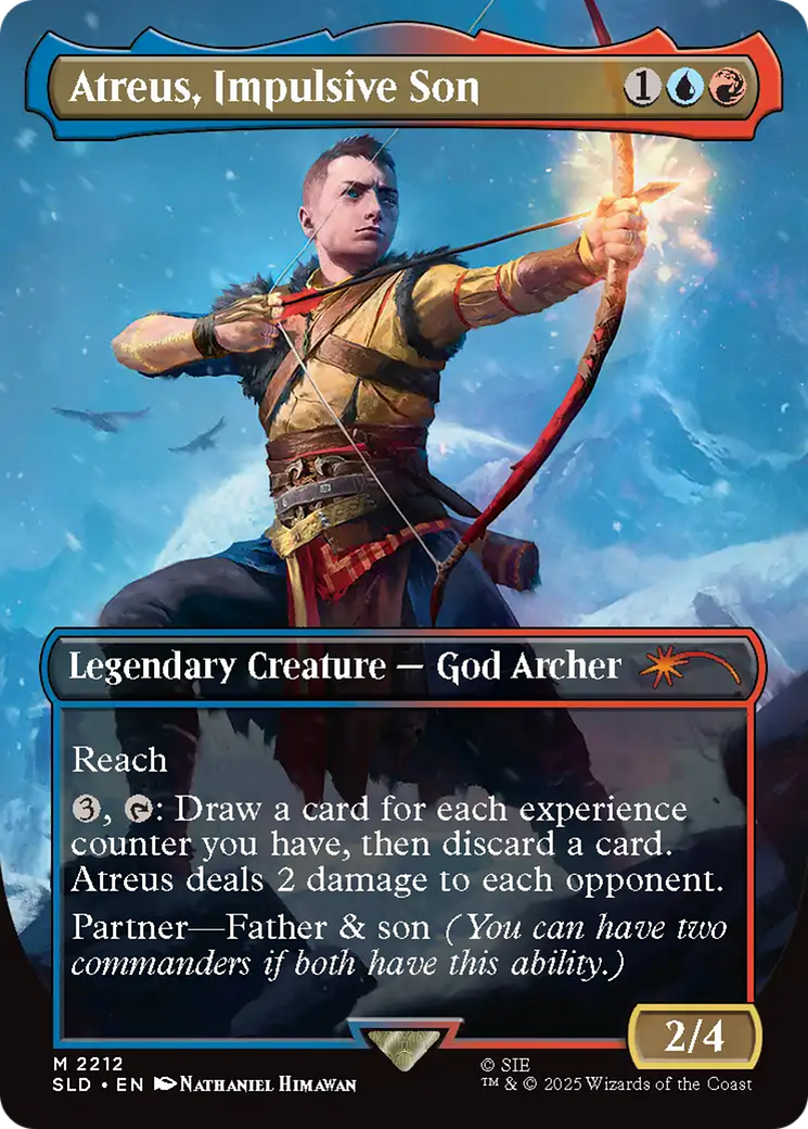 Atreus, Impulsive Son [Secret Lair Drop Series] Foil
