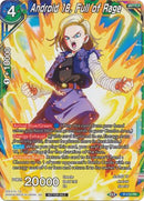 Android 18, Full of Rage (P-172) [Promotion Cards] Parallel Foil