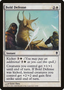 Bold Defense [Zendikar] Foil
