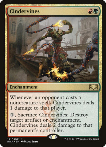 Cindervines (Promo Pack) [Ravnica Allegiance Promos] Foil