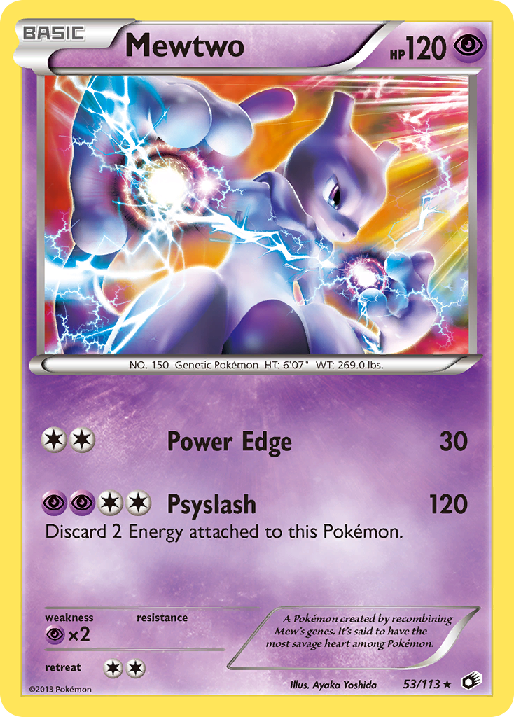 Mewtwo (53/113) [Black & White: Legendary Treasures] Reverse Holofoil