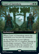 Court of Garenbrig (Extended Art) [Wilds of Eldraine Commander] Foil