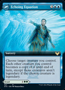 Augmenter Pugilist // Echoing Equation (Extended Art) [Strixhaven: School of Mages] Foil