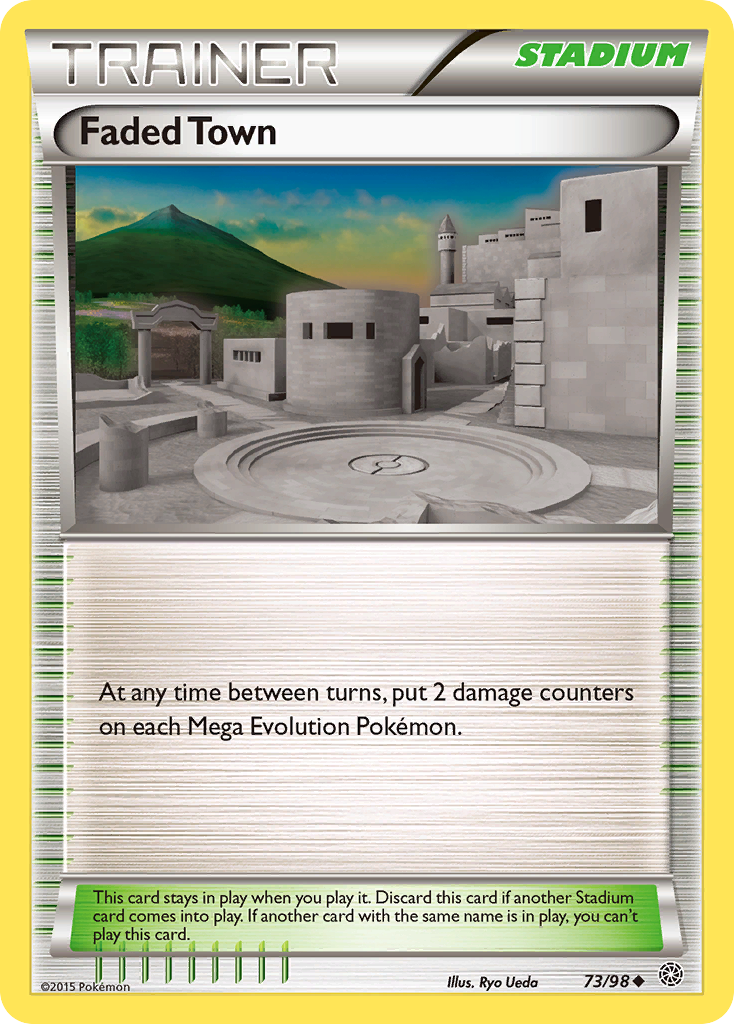 Faded Town (73/98) [XY: Ancient Origins] Reverse Holofoil