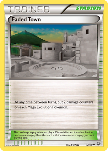 Faded Town (73/98) [XY: Ancient Origins] Reverse Holofoil