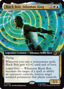 Black Bolt, Inhuman King (Extended Art) [Marvel Super Heroes Commander] Foil
