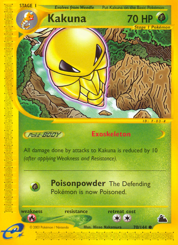 Kakuna (70/144) [Skyridge] Reverse Holofoil