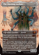 The Dawning Archaic (Borderless) [Secrets of Strixhaven] Foil