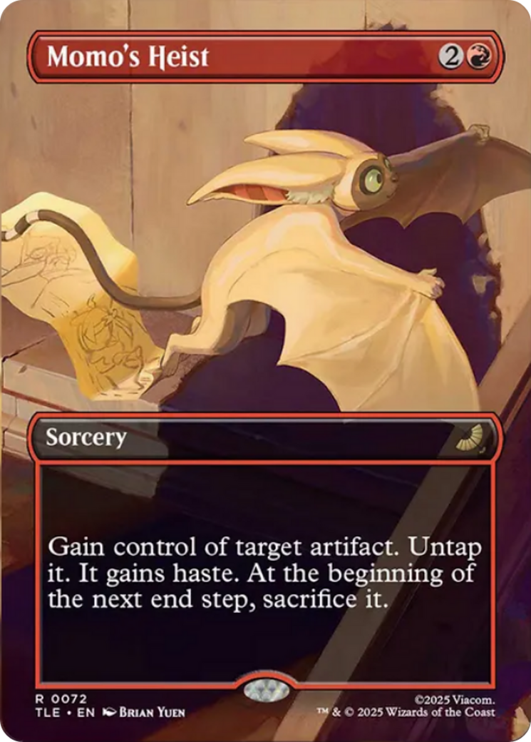Momo's Heist (Borderless) [Avatar: The Last Airbender: Eternal-Legal] Foil