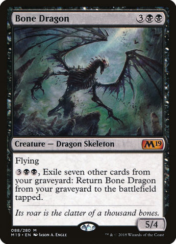 Bone Dragon [Core Set 2019] Foil