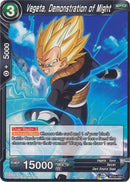 Vegeta, Demonstration of Might (BT10-129) [Rise of the Unison Warrior] Parallel Foil