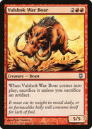 Vulshok War Boar [Darksteel] Foil