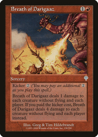 Breath of Darigaaz [Invasion] Foil