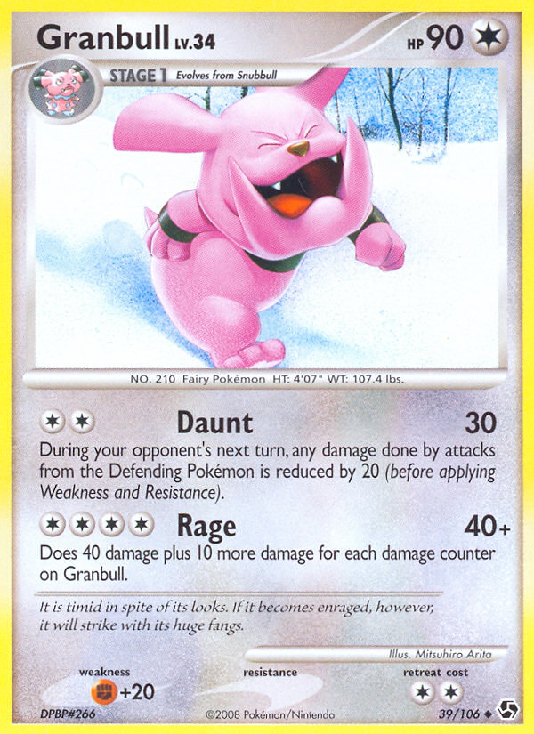 Granbull (39/106) [Diamond & Pearl: Great Encounters] Reverse Holofoil