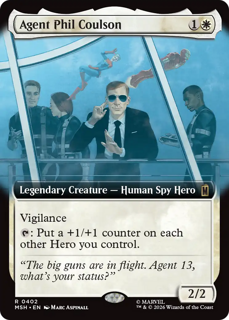 Agent Phil Coulson (Extended Art) [Marvel Super Heroes] Foil