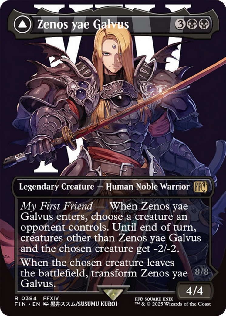 Zenos yae Galvus (Borderless) [FINAL FANTASY] Foil