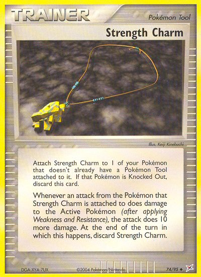 Strength Charm (74/95) [EX: Team Magma vs Team Aqua] Reverse Holofoil