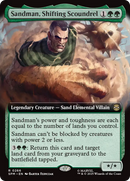 Sandman, Shifting Scoundrel (Extended Art) [Marvel's Spider-Man] Foil