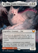 Mila, Crafty Companion // Lukka, Wayward Bonder (Borderless) [Strixhaven: School of Mages] Foil
