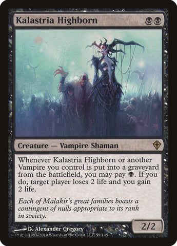 Kalastria Highborn [Worldwake] Foil