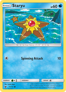 Staryu (15/111) [Sun & Moon: Crimson Invasion] Reverse Holofoil