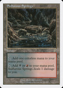 Sulfurous Springs [Seventh Edition] Foil