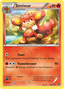 Simisear (23/146) [XY: Base Set] Reverse Holofoil