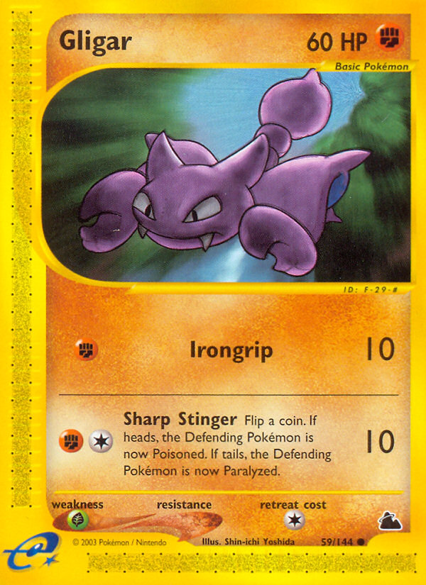 Gligar (59/144) [Skyridge] Reverse Holofoil