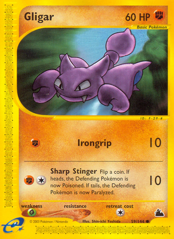 Gligar (59/144) [Skyridge] Reverse Holofoil