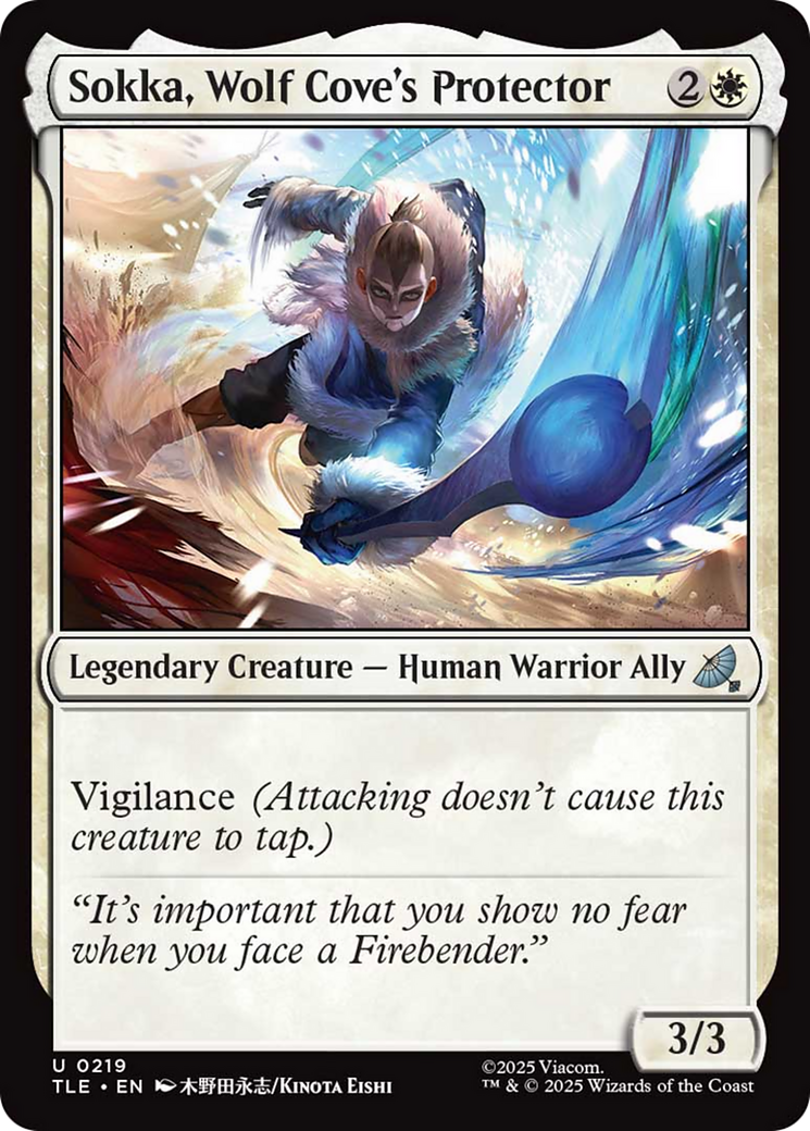Sokka, Wolf Cove's Protector [Avatar: The Last Airbender: Eternal-Legal] Foil