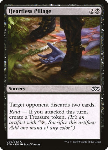 Heartless Pillage [Double Masters] Foil