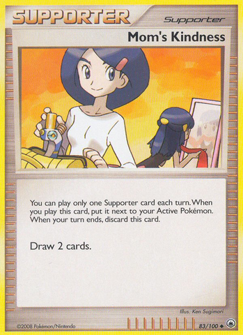 Mom's Kindness (83/100) [Diamond & Pearl: Majestic Dawn] Reverse Holofoil