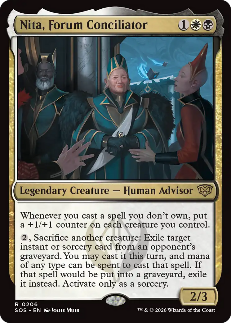 Nita, Forum Conciliator [Secrets of Strixhaven] Foil