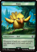 Bird (0016) // Wizard (0014) Double-Sided Token [FINAL FANTASY Tokens] Foil