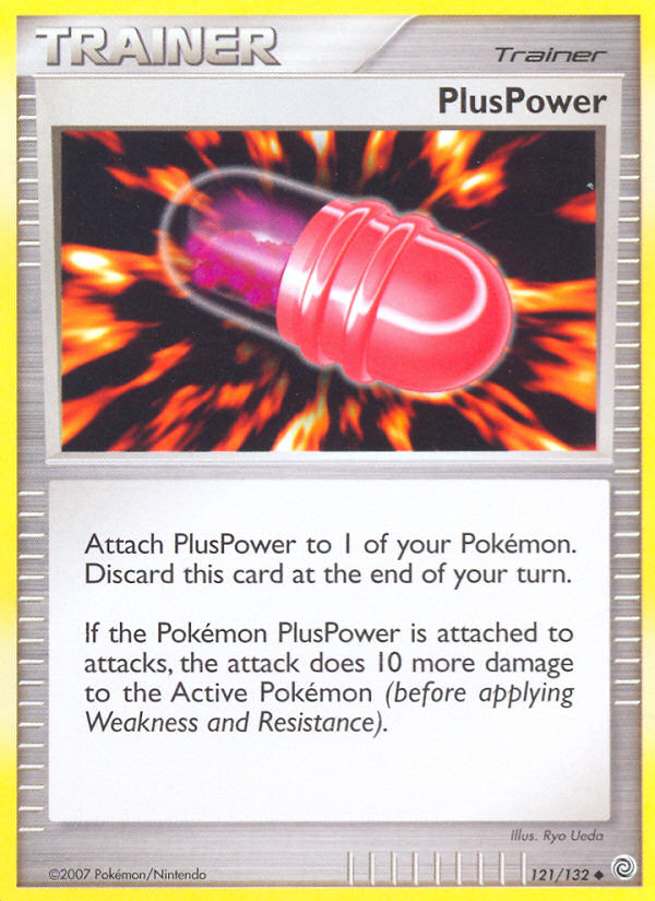 PlusPower (121/132) [Diamond & Pearl: Secret Wonders] Reverse Holofoil