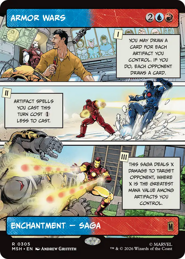 Armor Wars (Borderless) [Marvel Super Heroes] Foil