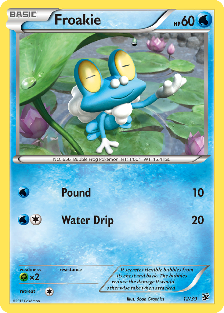 Froakie (12/39) [XY: Kalos Starter Set] Holofoil