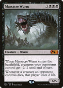 Massacre Wurm (Promo Pack) [Core Set 2021 Promos] Foil