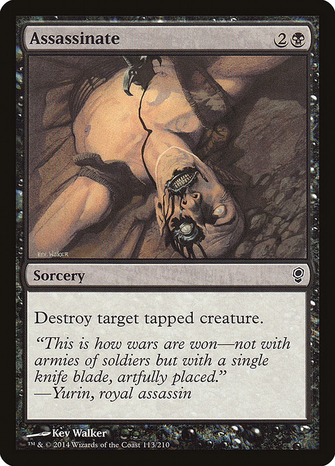 Assassinate [Conspiracy] Foil