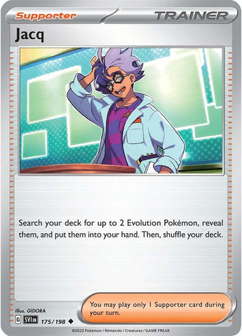 Jacq (175/198) [Scarlet & Violet: Base Set] Reverse Holofoil
