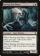 Raving Oni-Slave [Saviors of Kamigawa] Foil
