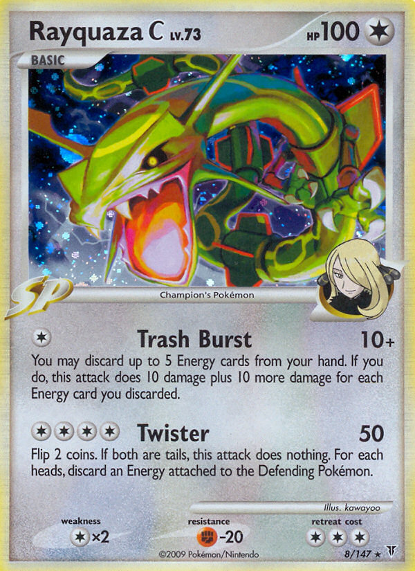 Rayquaza C (8/147) [Platinum: Supreme Victors] Reverse Holofoil