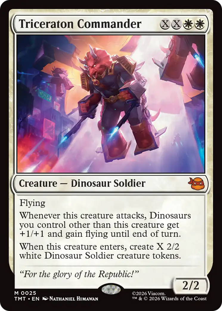 Triceraton Commander [Teenage Mutant Ninja Turtles] Foil