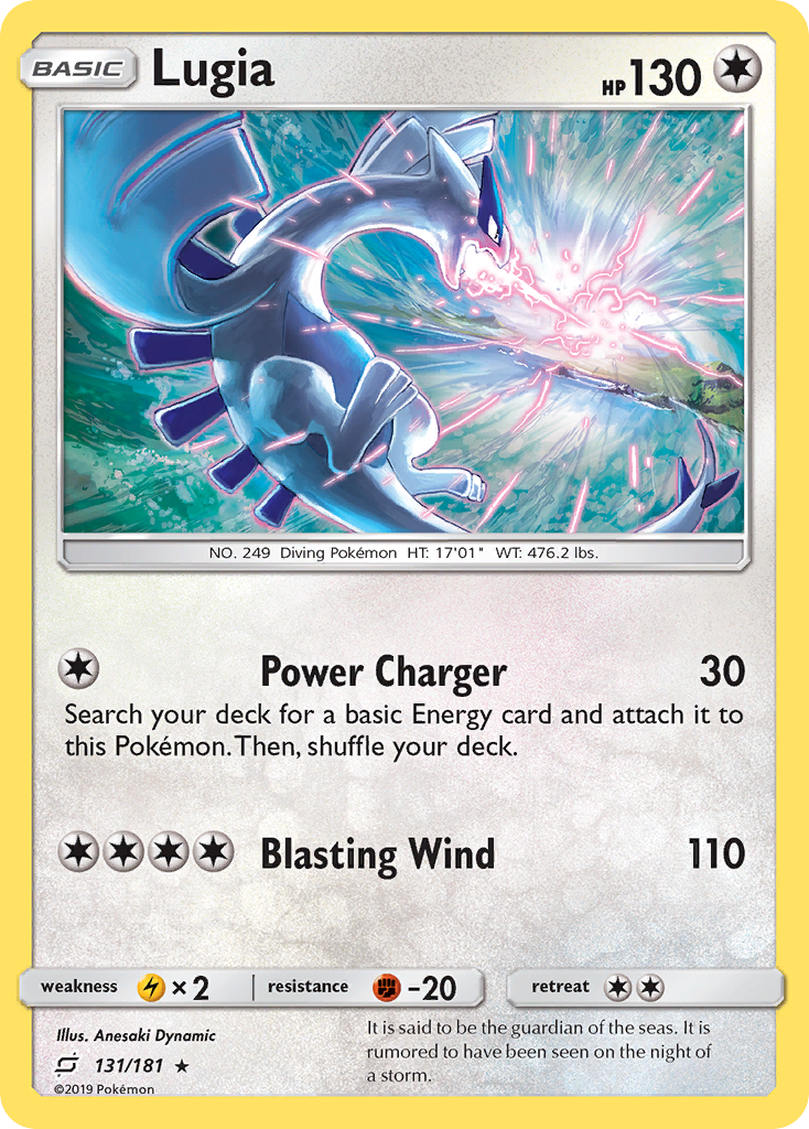 Lugia (131/181) [Sun & Moon: Team Up] Reverse Holofoil